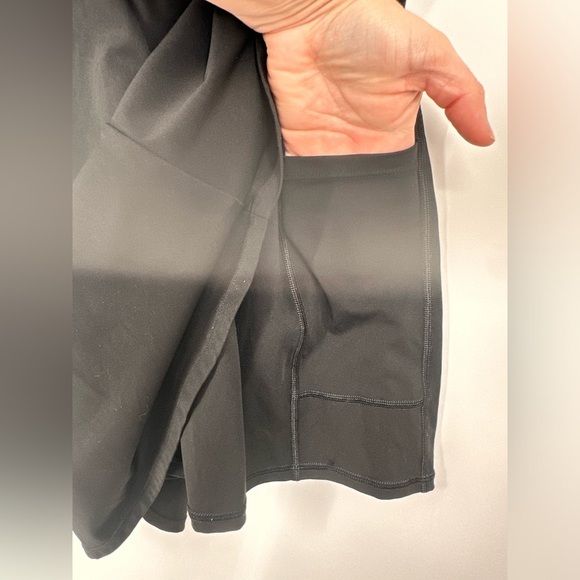 Cross back Yoga Dress with Built in Shorts - Picture 3 of 4